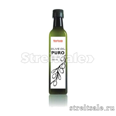 Масло оливковое Pure (Olive Oil) в стеклянной бутылке 0,25 литра