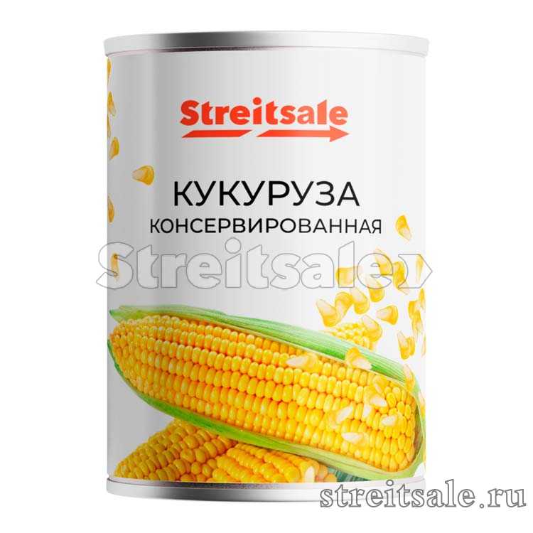 Кукуруза сахарная в зернах ГОСТ