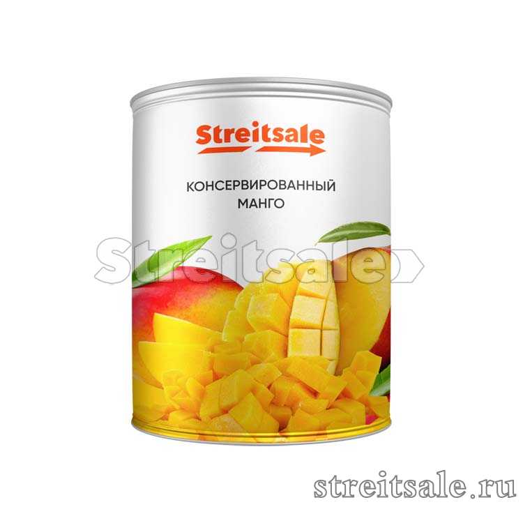Консервированный манго