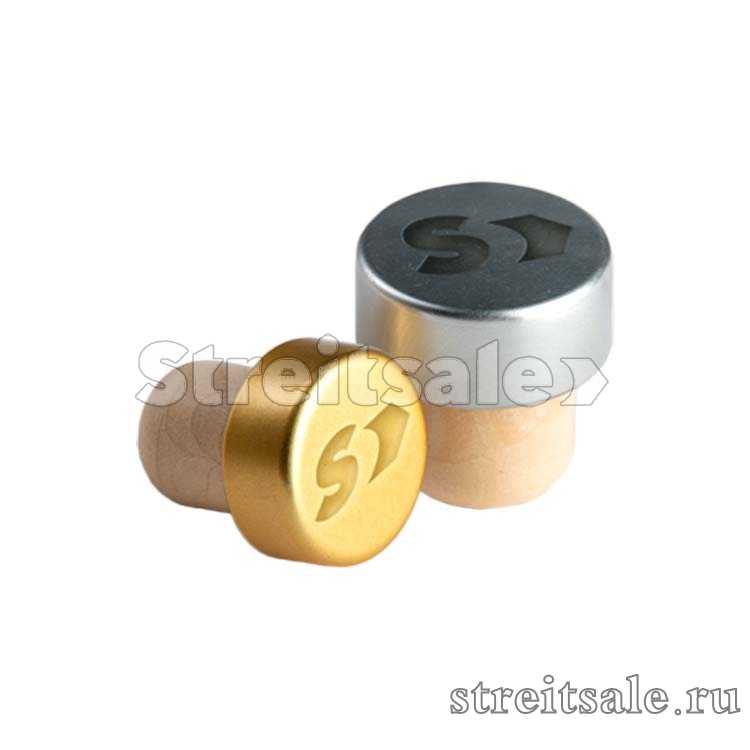 Синтетическая пробка для ликера с алюминиевой крышкой