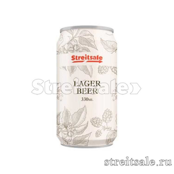 Пиво светлое баночное 330 мл